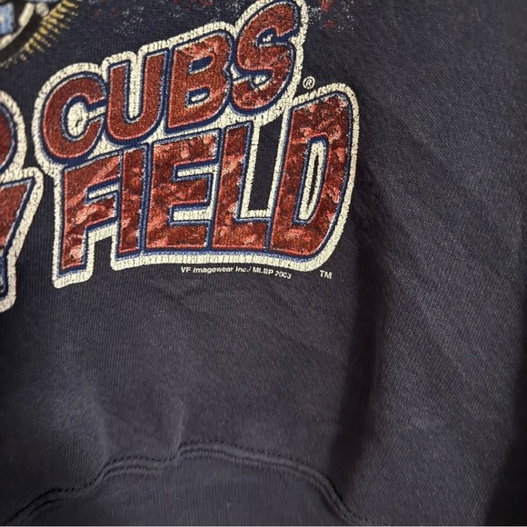 Lee Chicago Cubs Wrigley Field World Series Sweatshirt Vintage 2003 Medium Grail - Picture 3 of 5